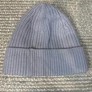 NWOT Wool Coach Light Gray Knit Beanie Hat Mrs Coach Authentic Embroidered | Ribbed knit beanie – Mixed  main image 3
